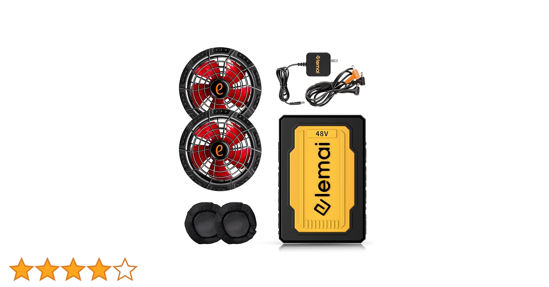 Amazon.co.jp: 【妥協なき暴風 48V最強進化】2025新型ファンバッテリー